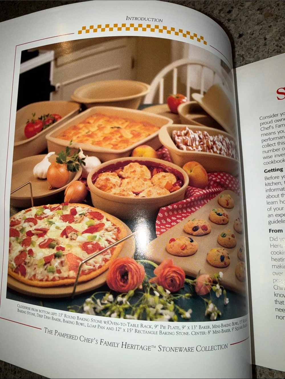 The Pampered Chef Stoneware Sensations Cookbook - Paperback - Never Used